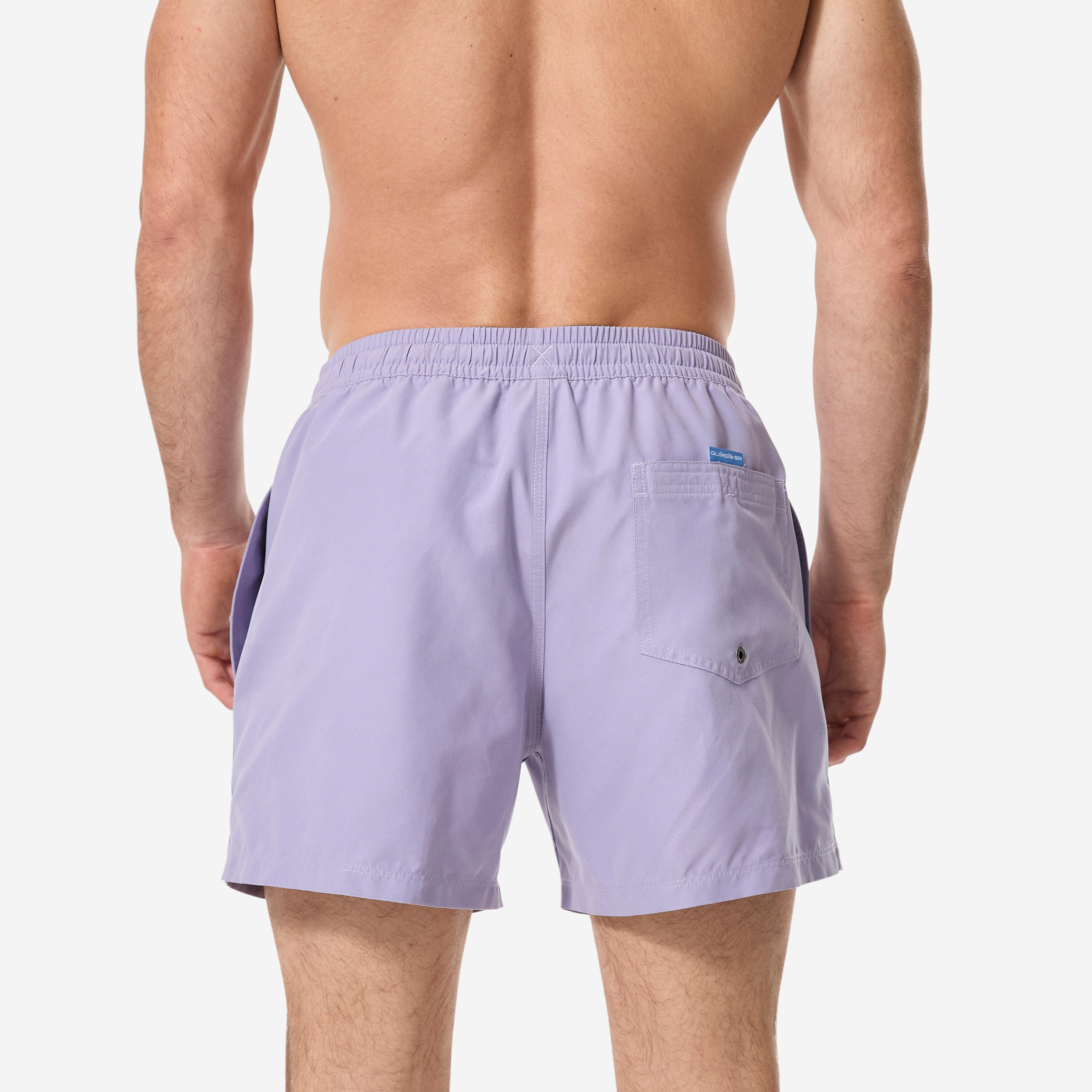 Calções de Surf Boardshort Quiksilver curtos 15' Cintura Elástica Parma 3/7