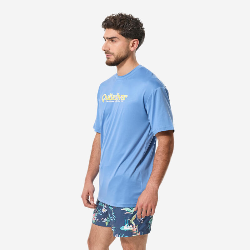 Tricou anti uv - Til Albastru