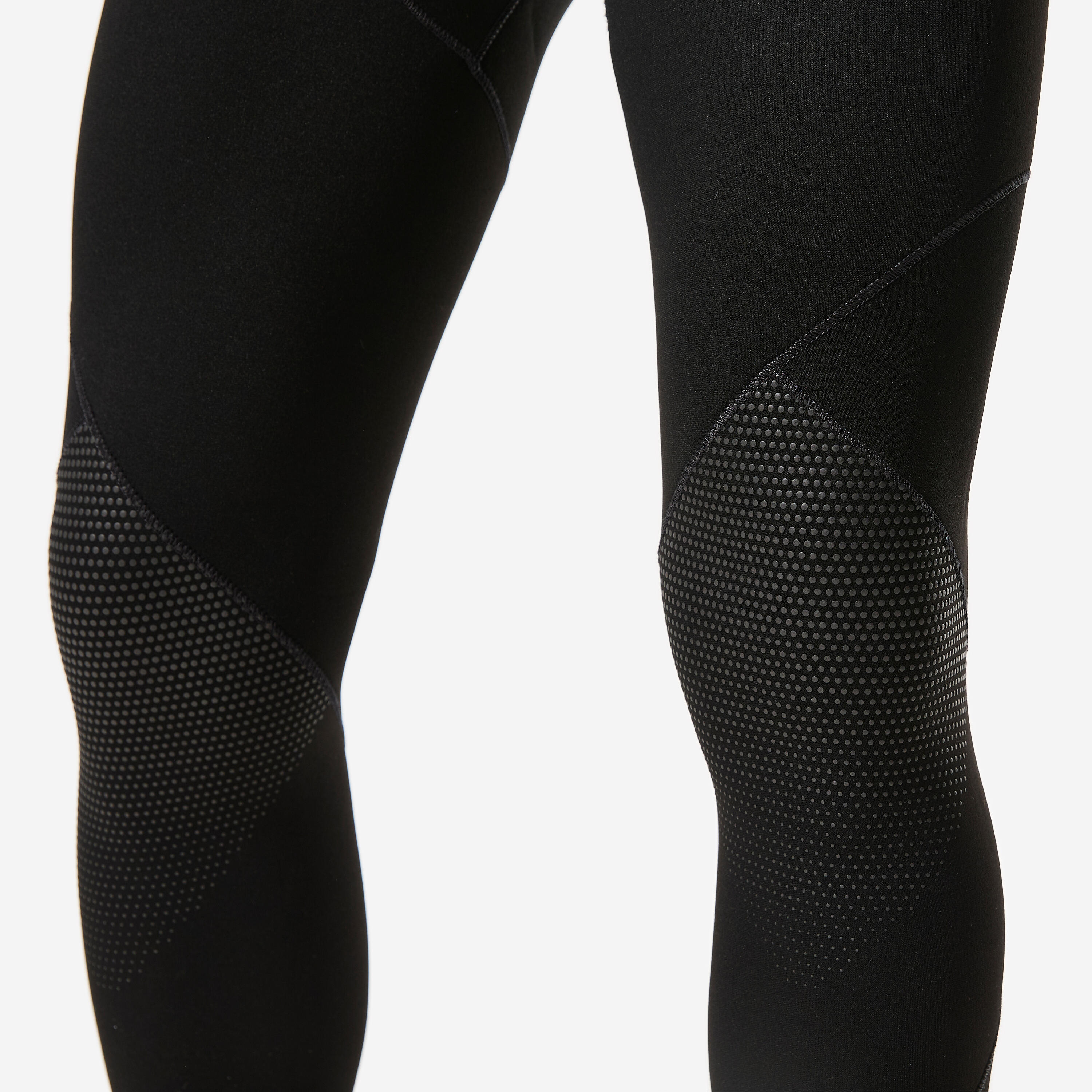 Men’s diving hooded wetsuit 5mm, SCD 500 Black and blue 8/9