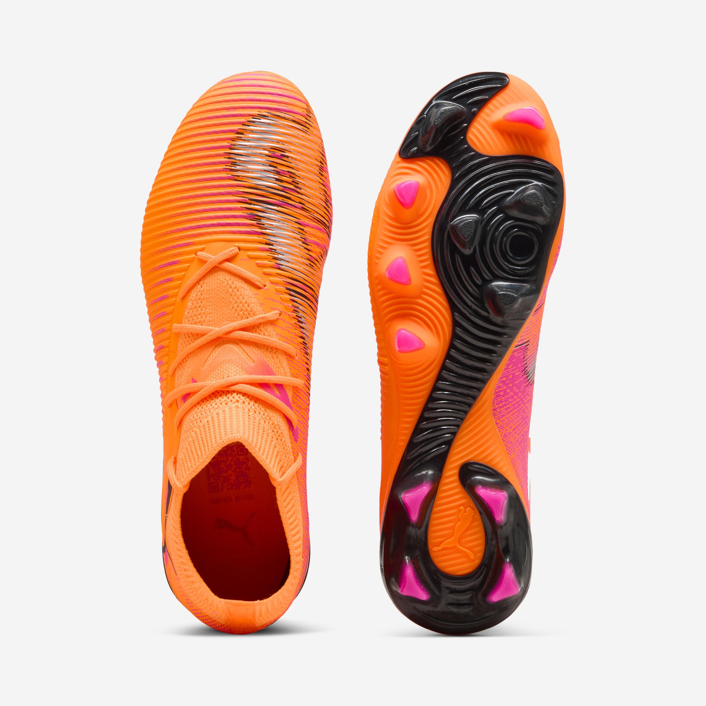 Chuteiras de Futebol Adulto FUTURE 8 Match FG/AG Laranja 5/6