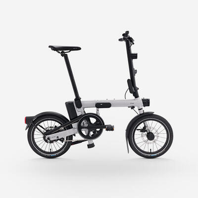 Lichte elektrische vouwfiets e-fl 900 16 inch grijs