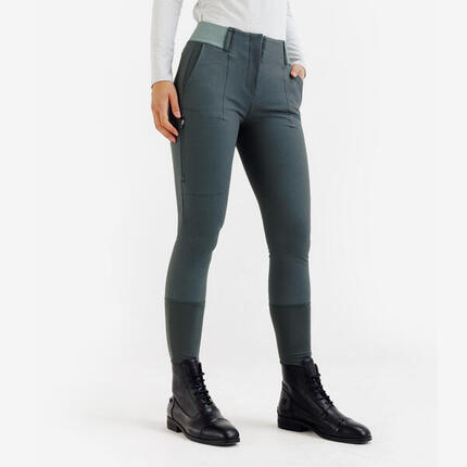 Pantalon équitation Be You Femme - 500 marine