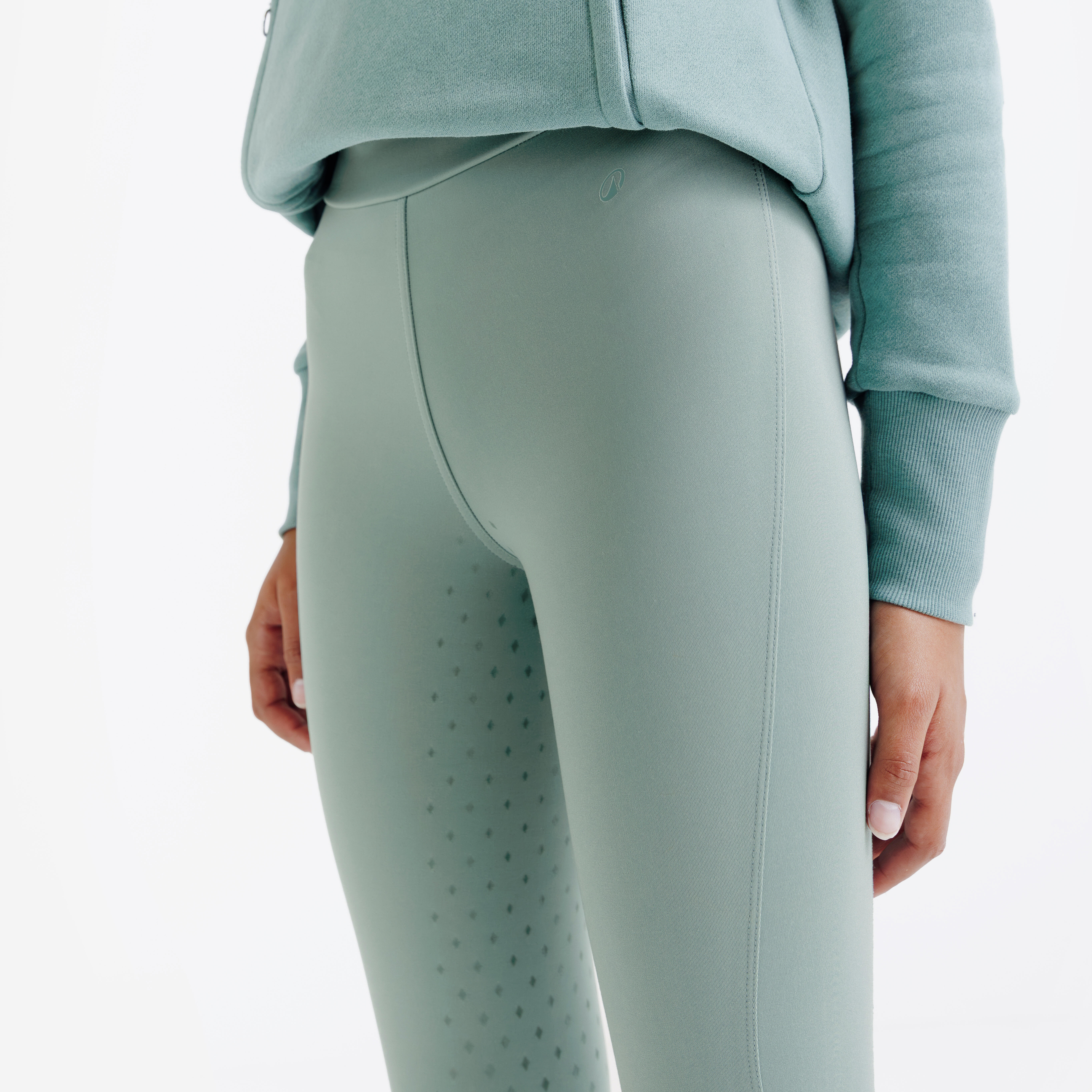 Legging d’équitation adhérent enfant, 500 - FOUGANZA