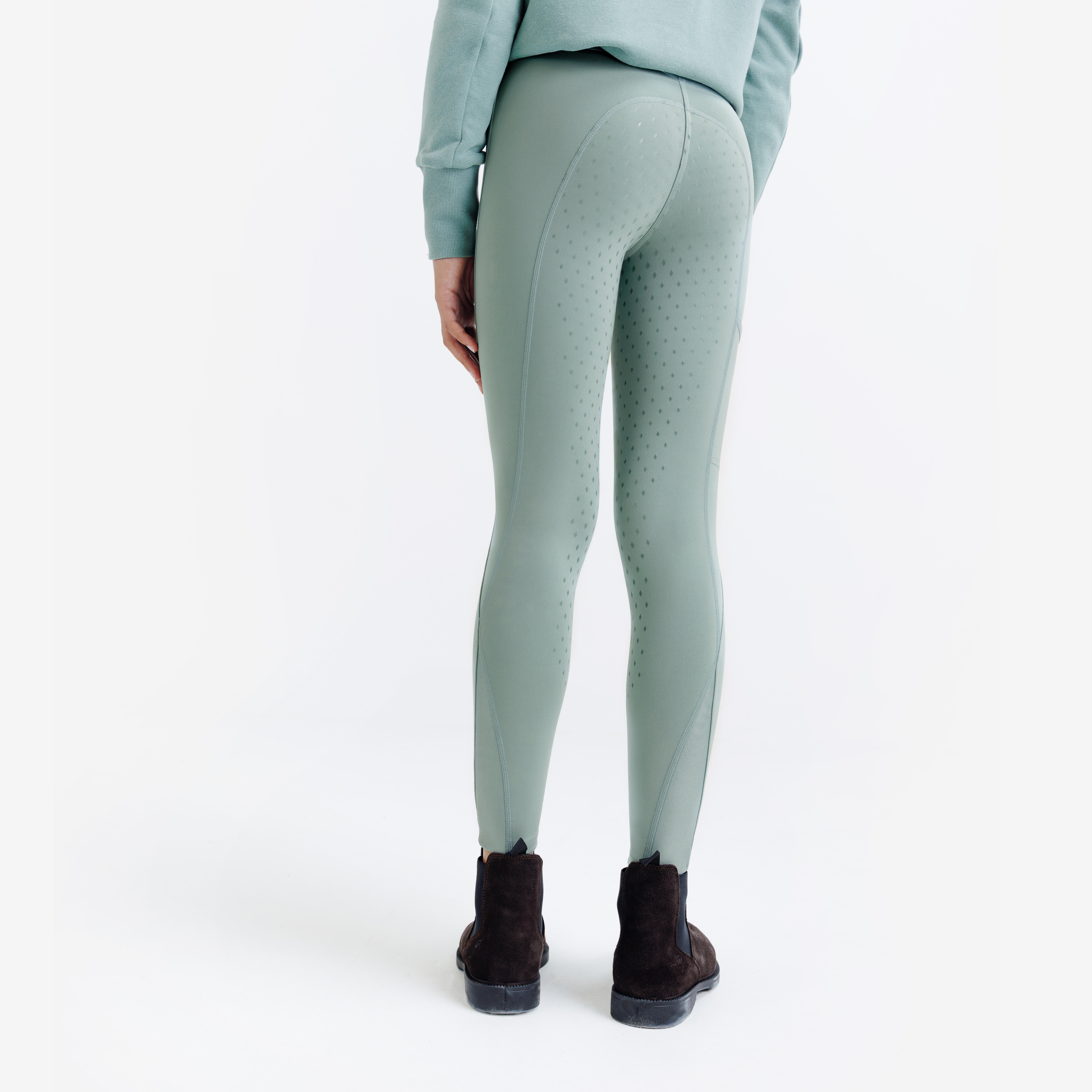 Legging d’équitation adhérent enfant, 500 - FOUGANZA