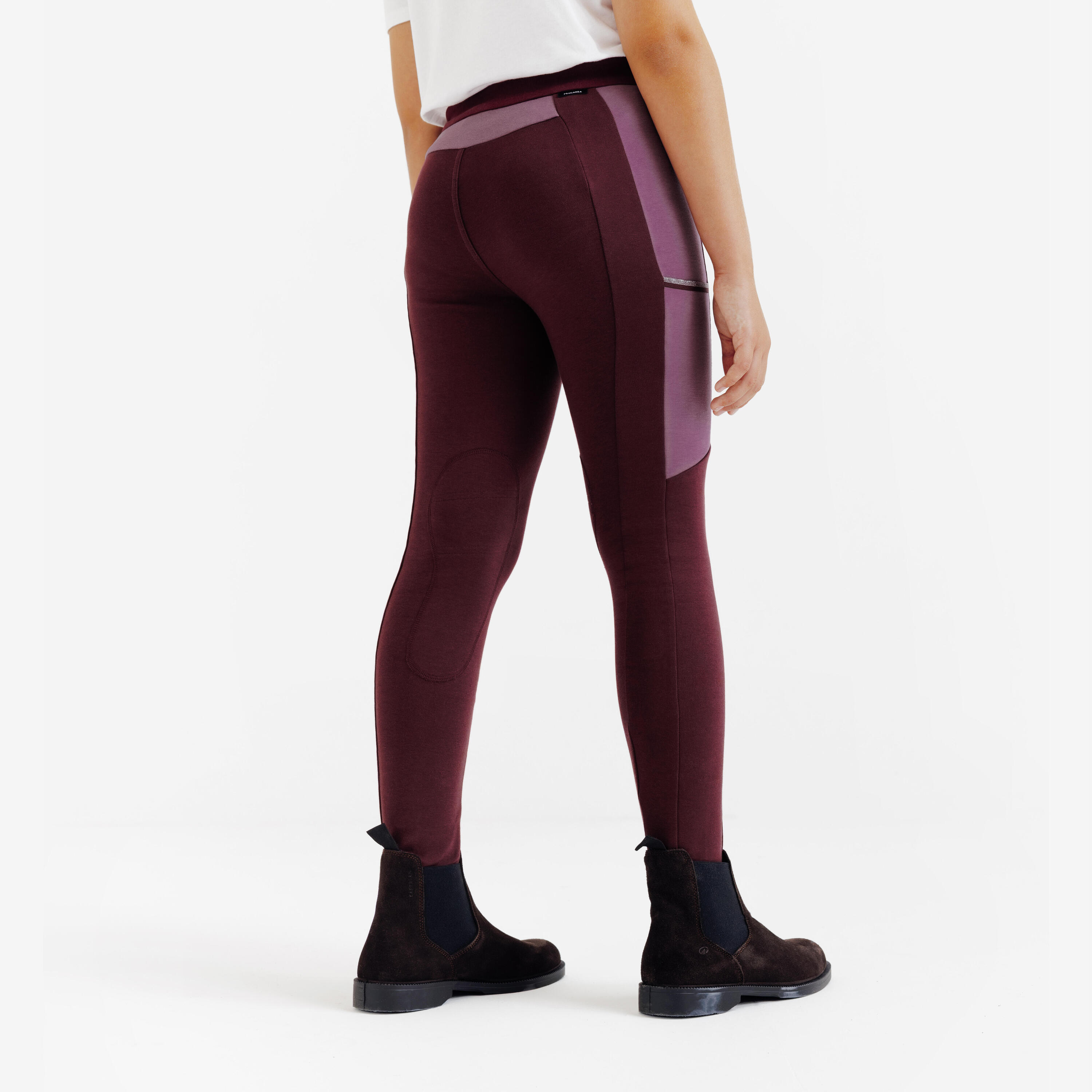 Reithose Magic Kinder violett 5/6