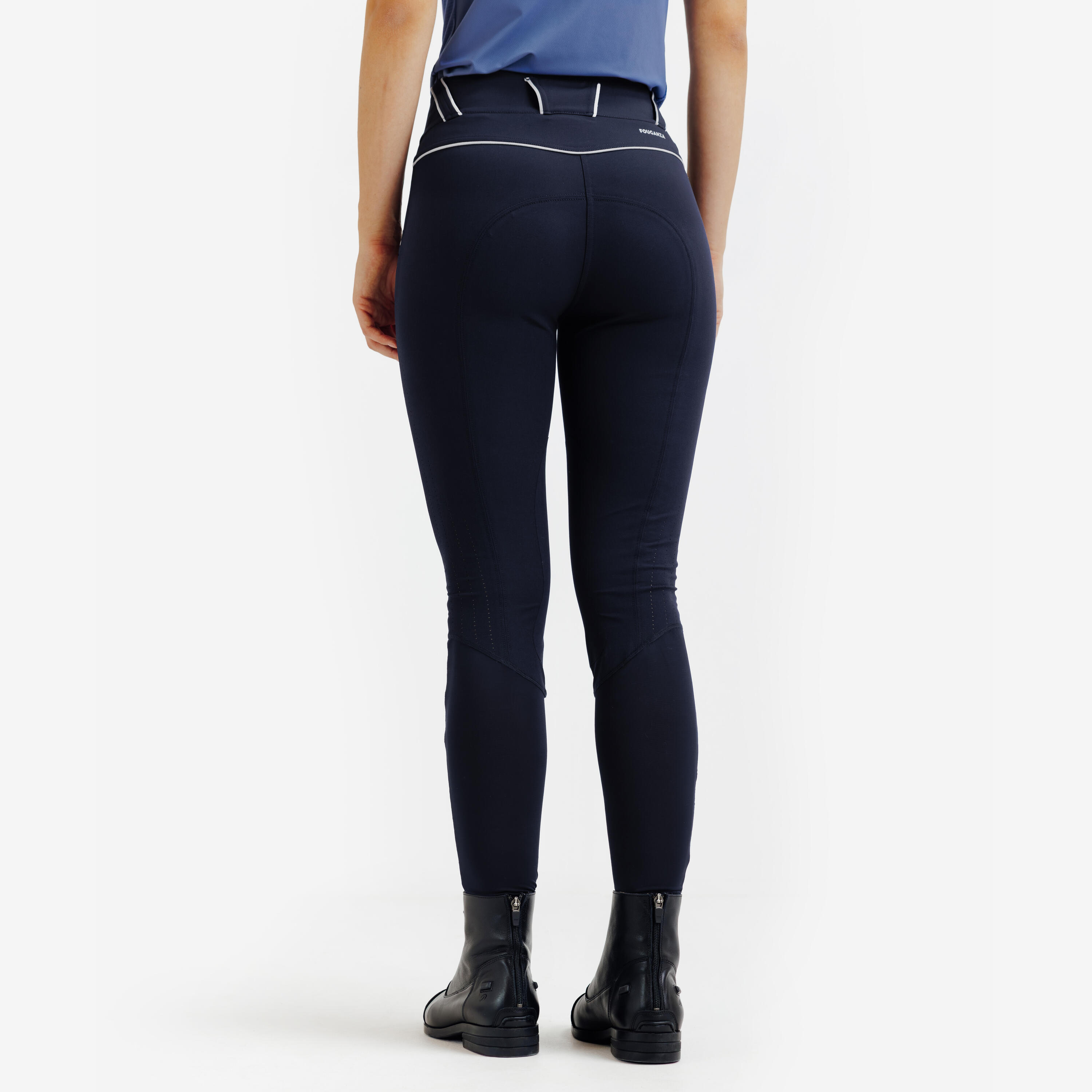 Pantalon d’équitation ultraléger femme, 500 5/6