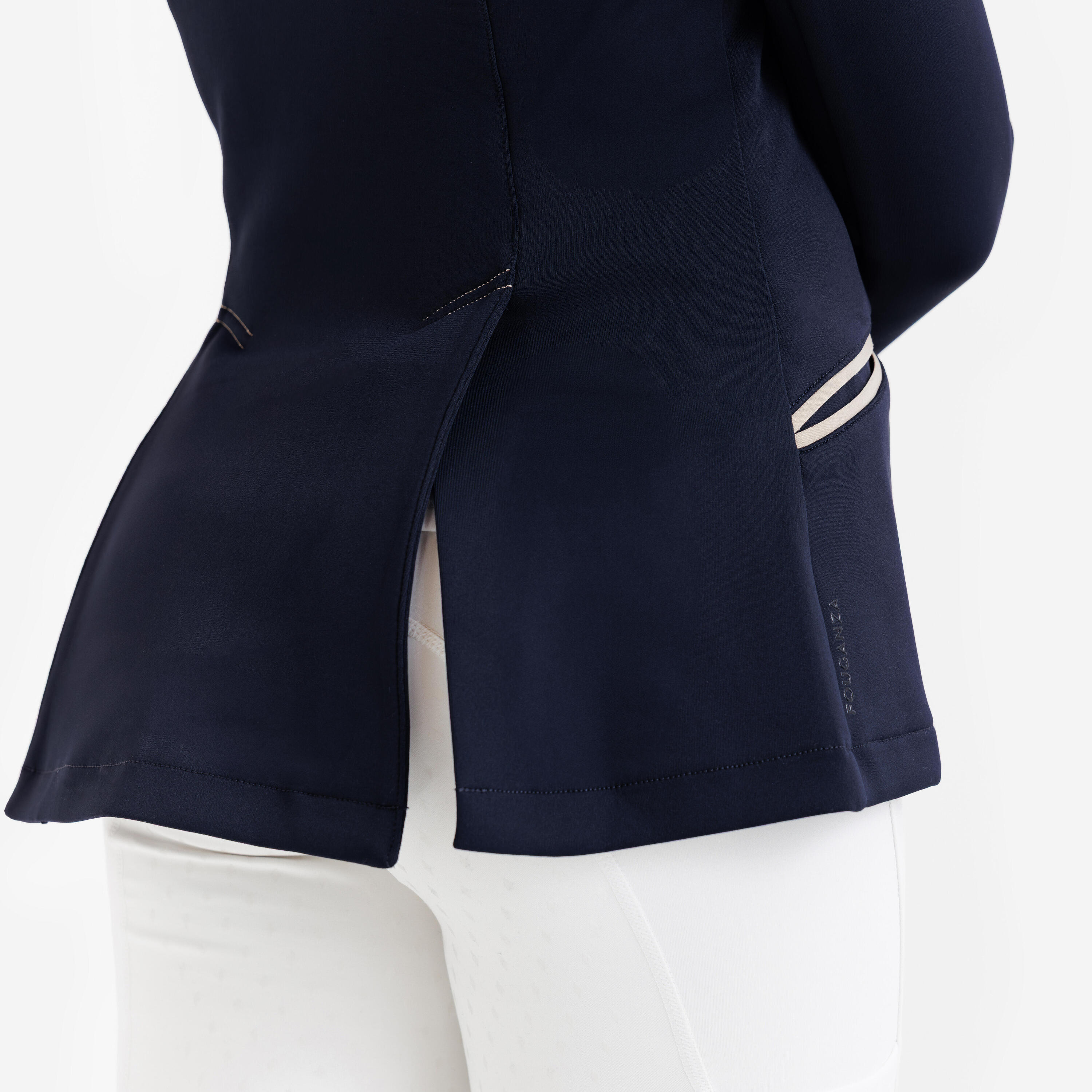 Veste de concours équitation enfant - 500 bleu 7/7