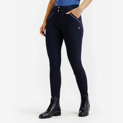 Pantalon équitation ultraléger femme - été - vert