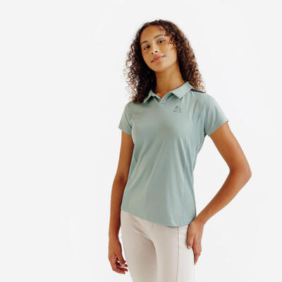 Polo club korte mouwen groen