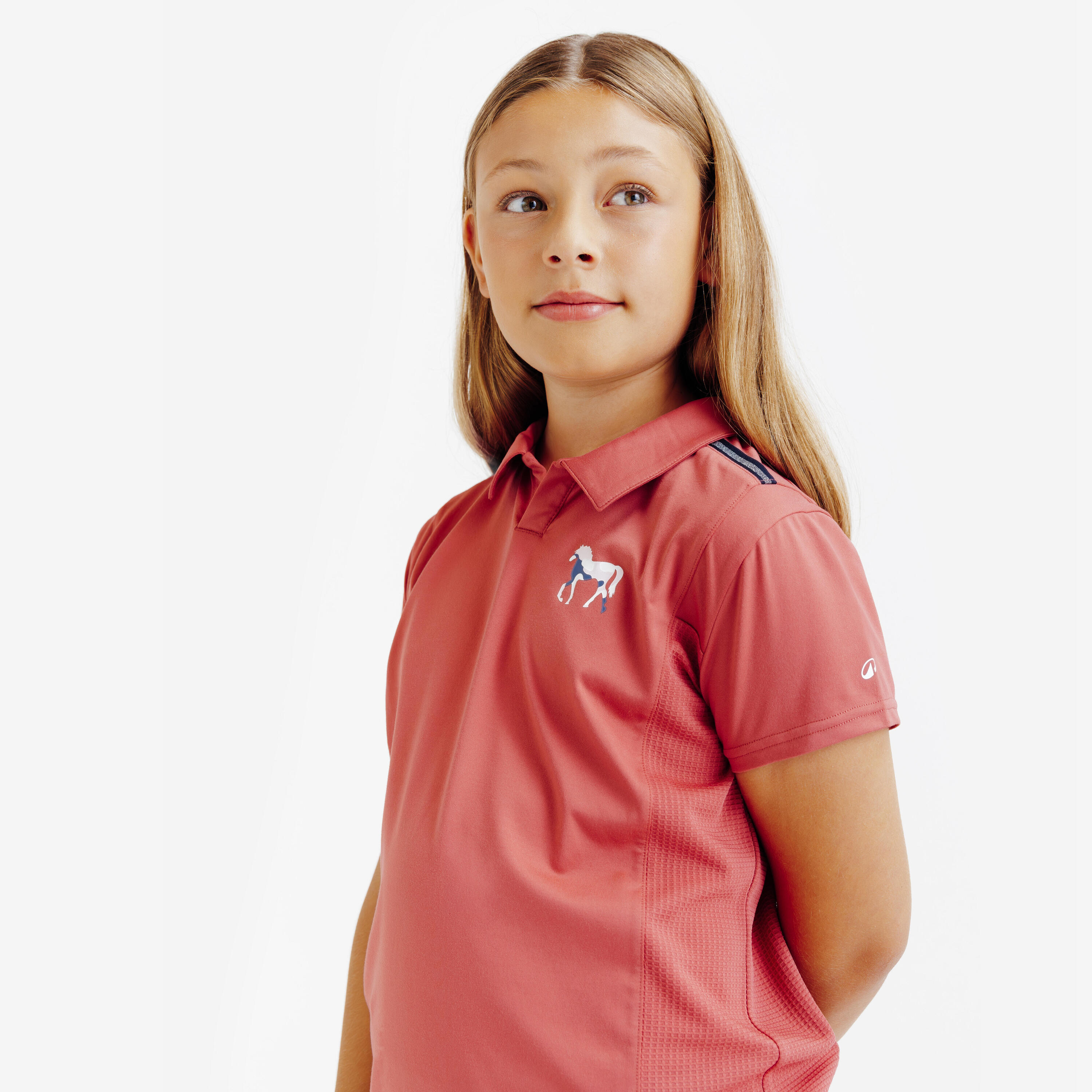 Polo Club korte mouwen roze 3/5