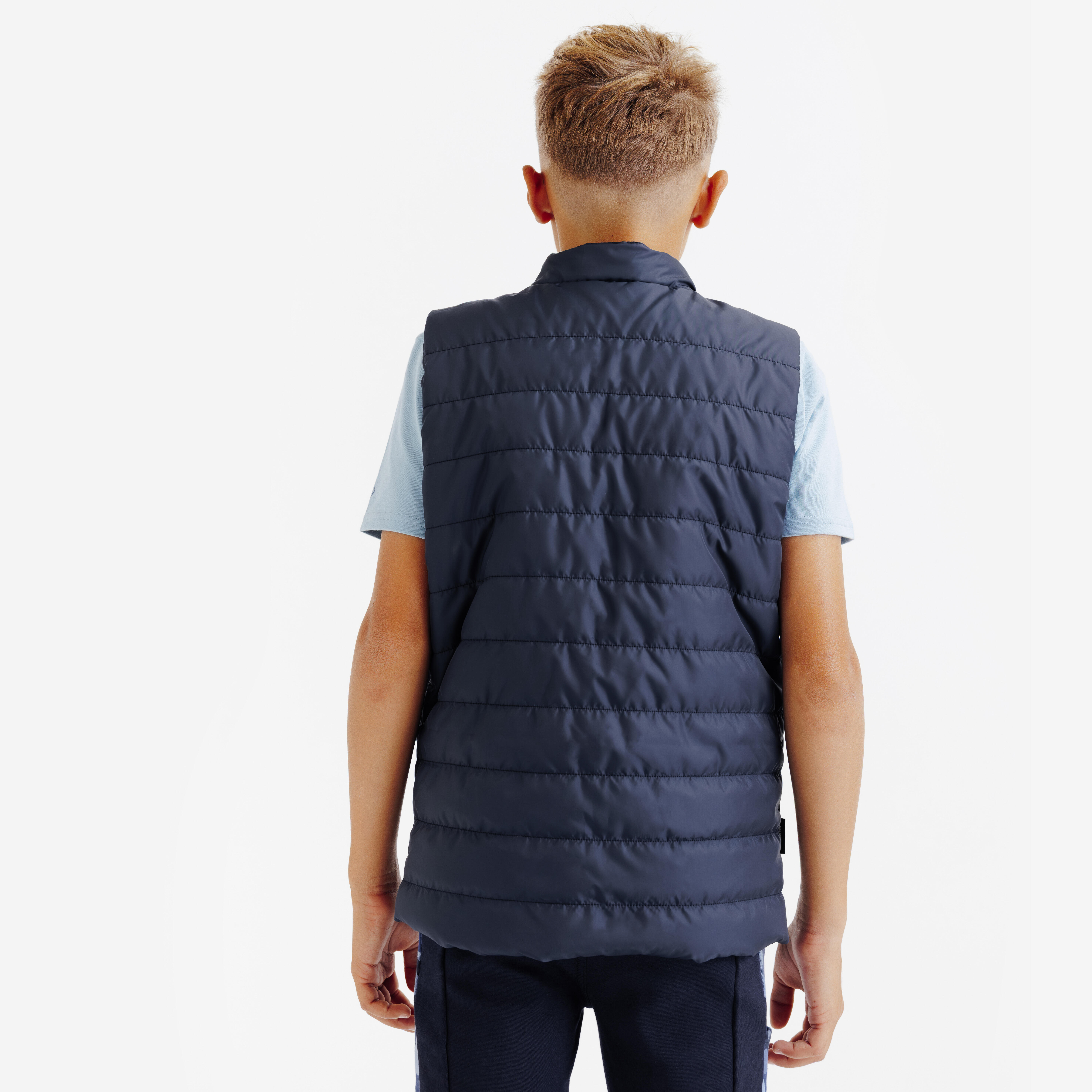 Kids’ Horse Riding Down Vest, Magic - FOUGANZA