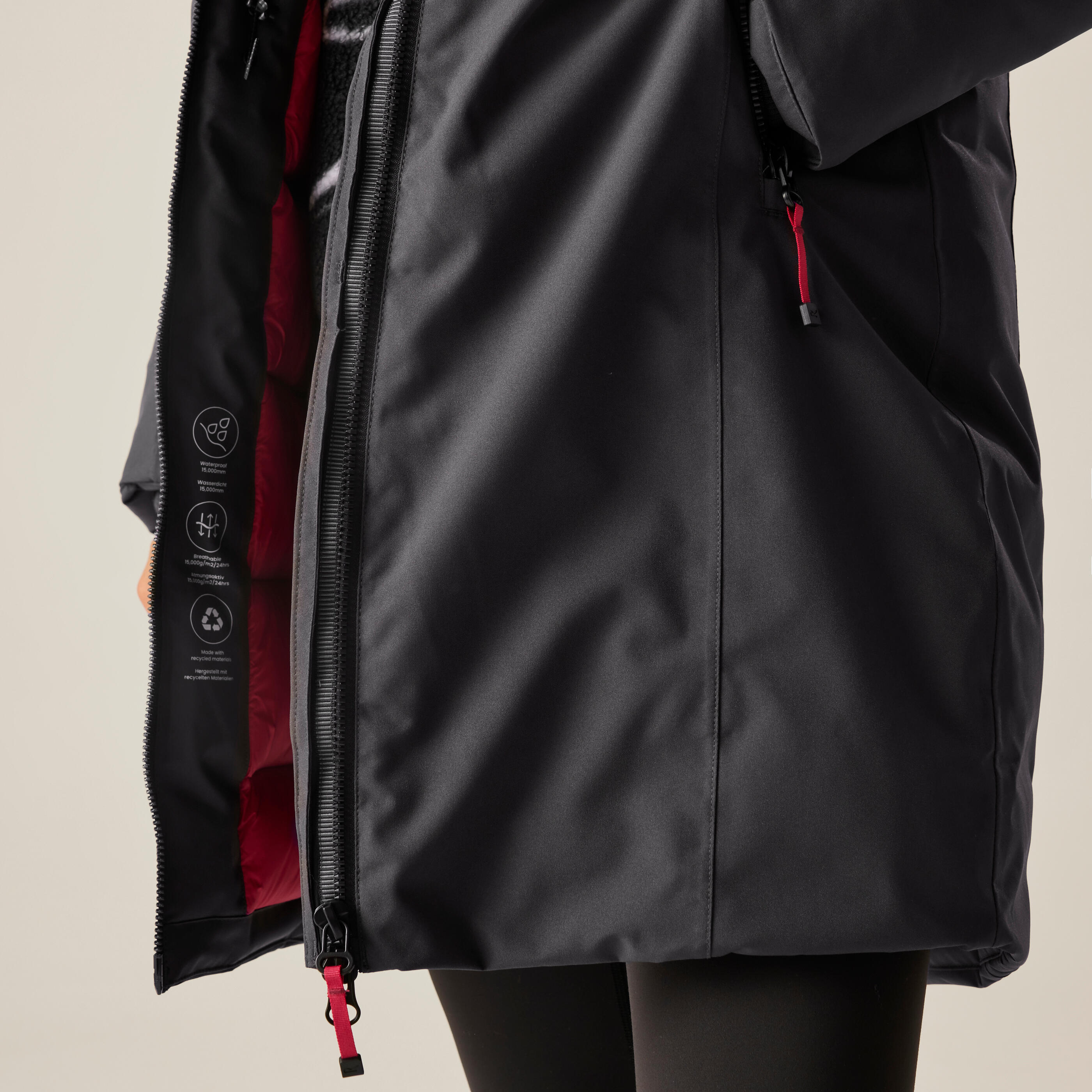 Parka Yewbank III Donna Pink 8/11