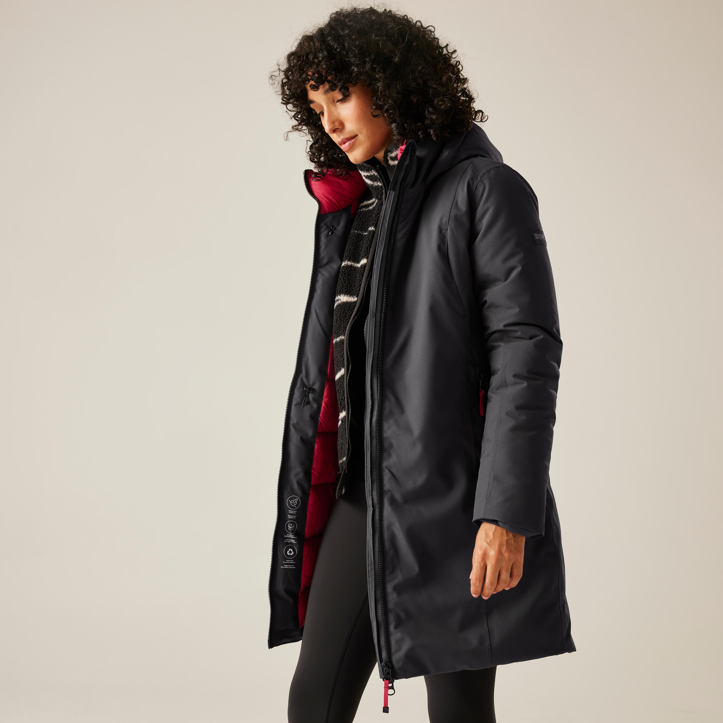 Parka Yewbank III Donna Pink 3/11