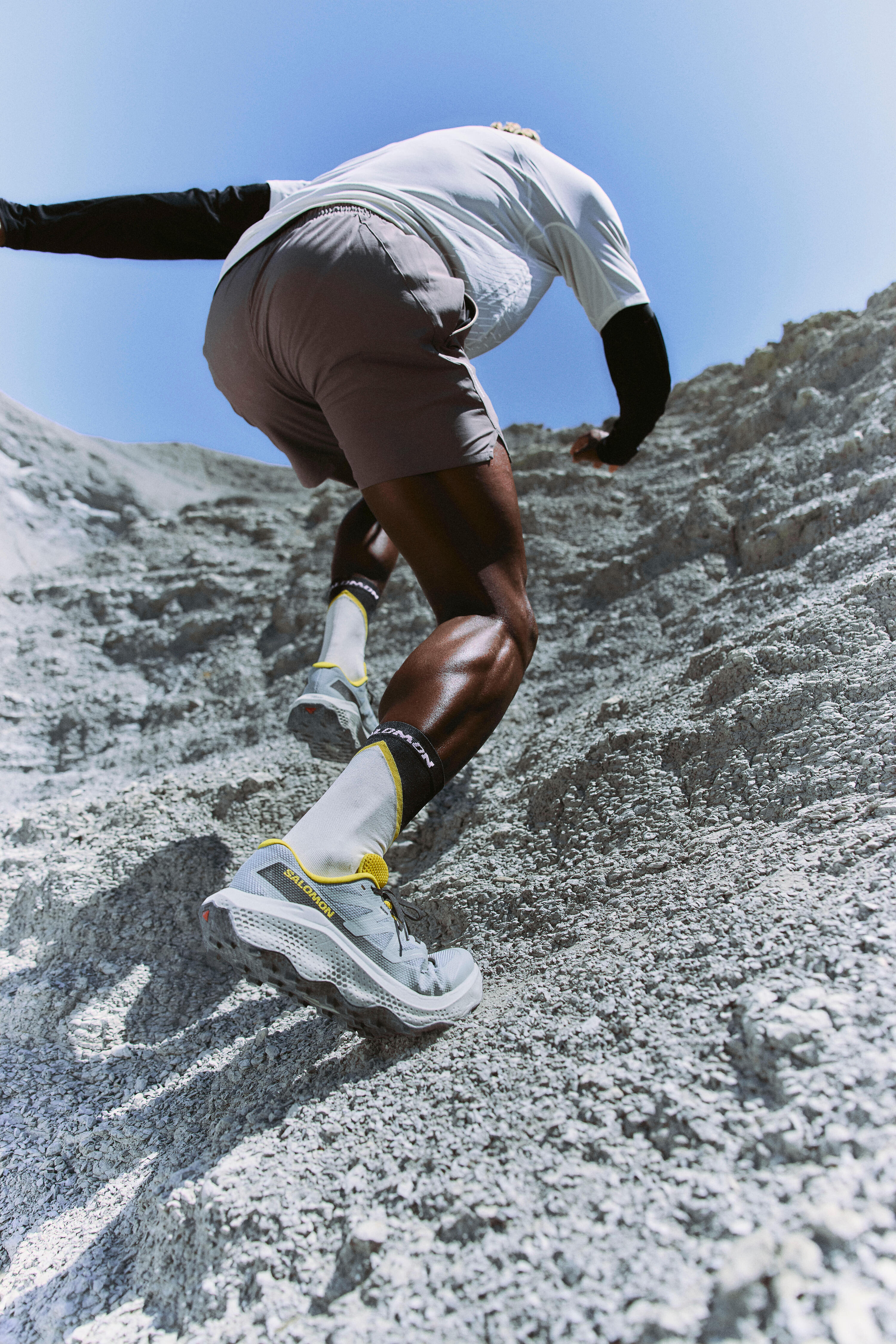 Chaussures de running trail homme, Salomon ultraflow 2, gris 16/16