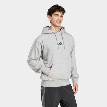 SWEAT CAPUCHE COTON HOMME, GRIS