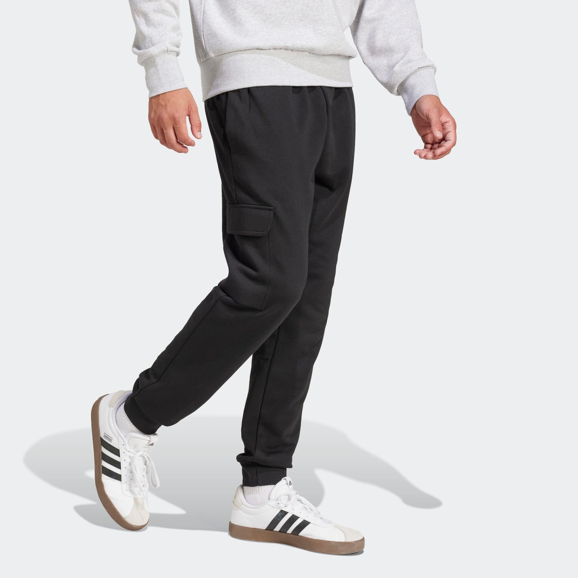 Jogging cargo homme, noir 2/5