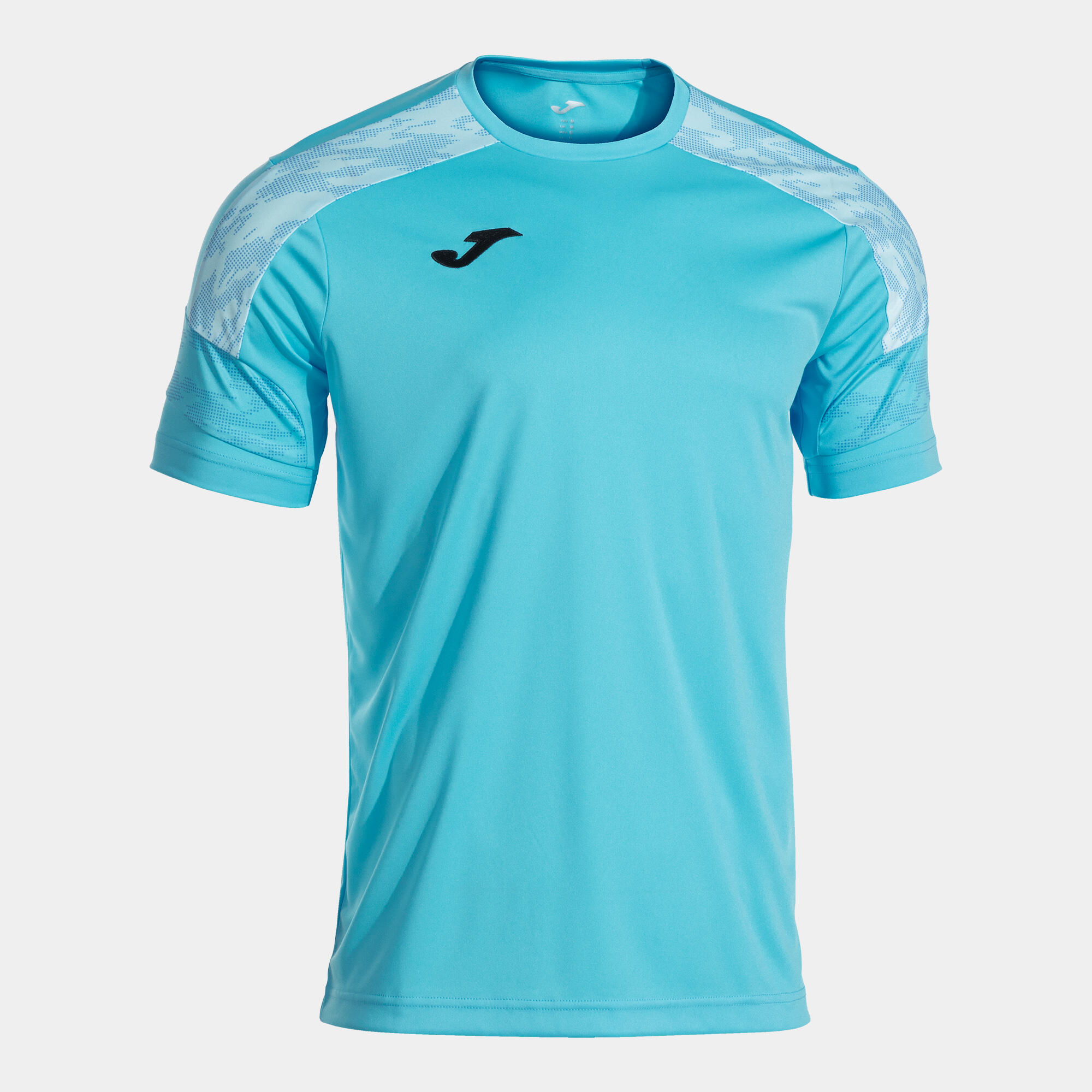 Camiseta Joma Manga Corta Championship VIII Hombre Turquesa Fluor - CD 1/1