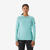 T-shirt manches longues en laine femme, Alpinism