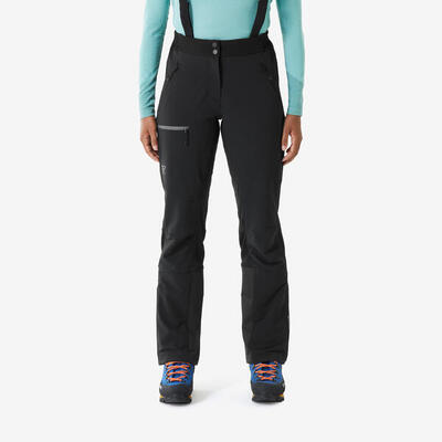 Pantaloni alpinismo donna ALPINISM neri
