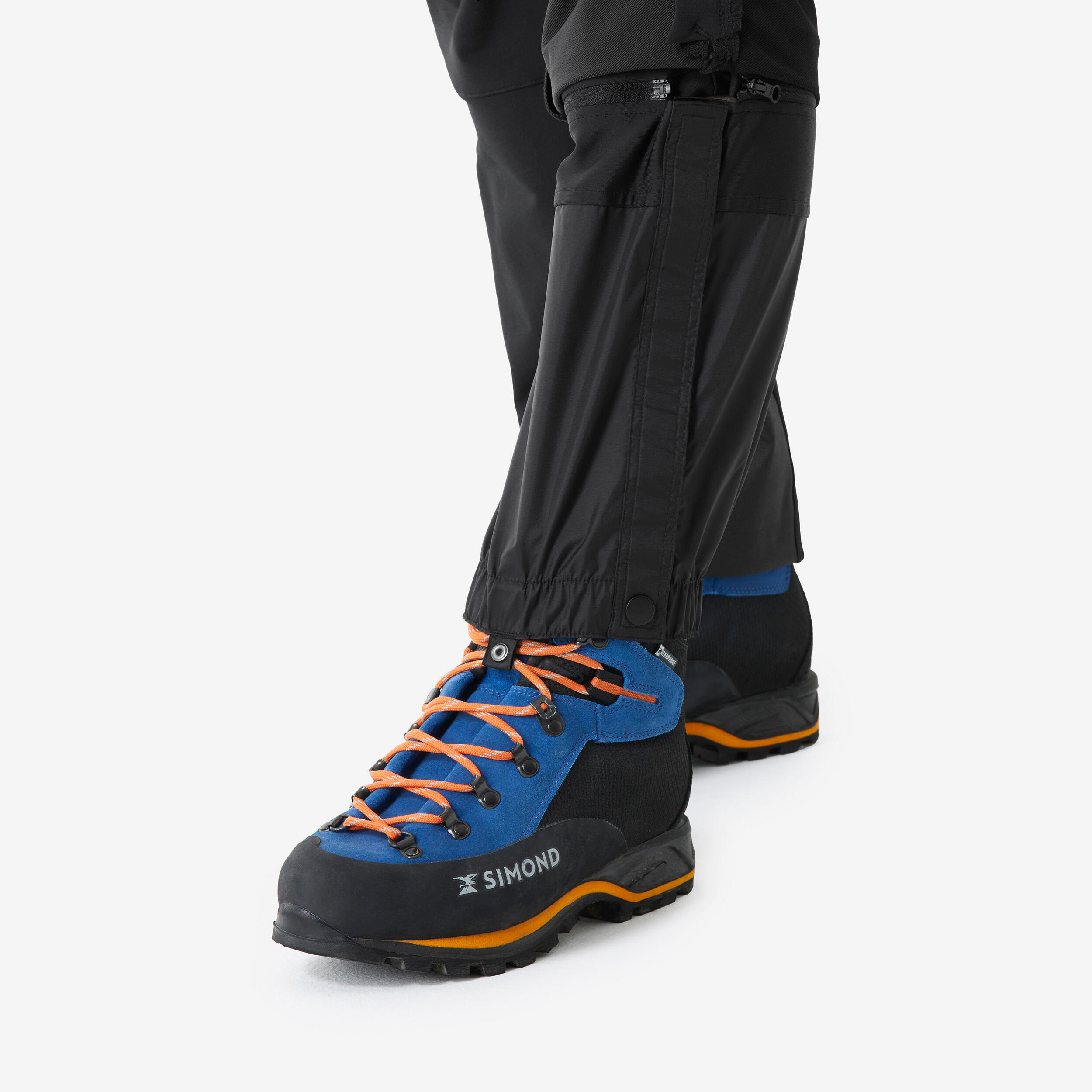 Pantalón de alpinismo cálido mujer, Alpinism negro 8/12