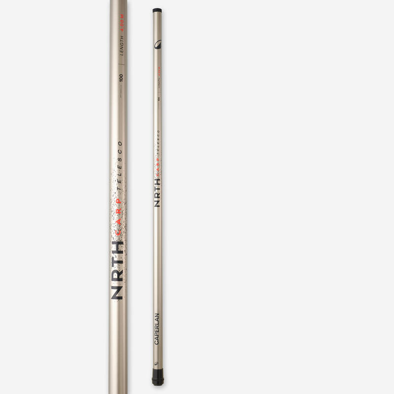 UNDIȚĂ TELESCOPICĂ 4M + VÂRF ELASTIC CARPOVER 100 PESCUIT LA CRAP 