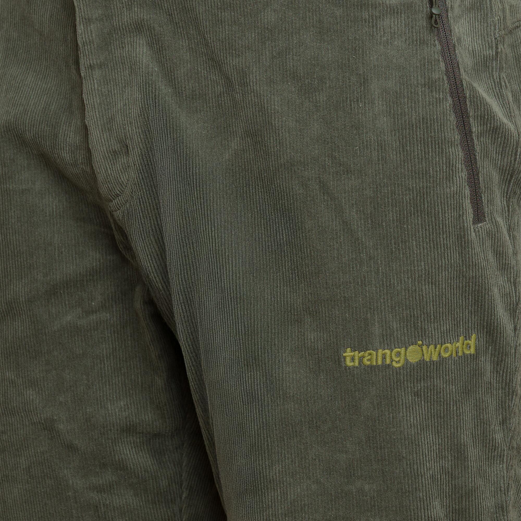 Pantalón de pana de montaña y trekking Hombre Trangoworld Voiron 3/3