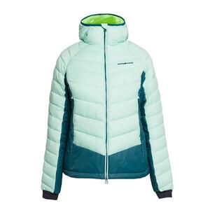 Chaqueta acolchada de montaña y trekking con capucha Mujer Trangoworld Valloire