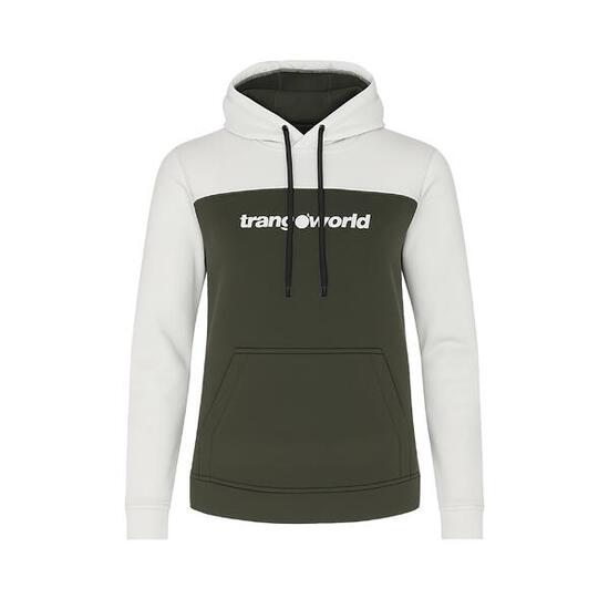Sudadera de montaña y trekking con capucha Mujer Trangoworld Lans