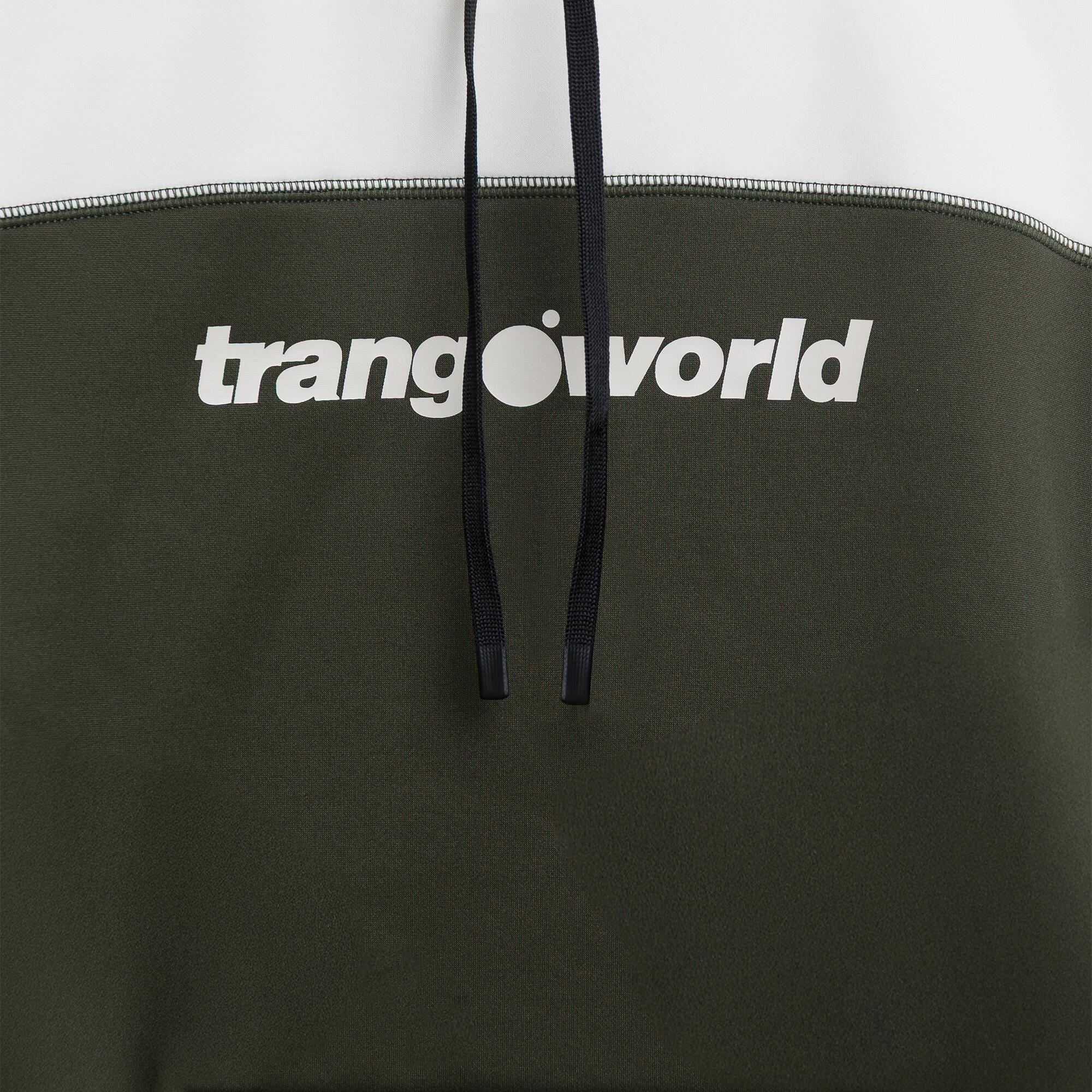 Sudadera de montaña y trekking con capucha Mujer Trangoworld Lans 3/3