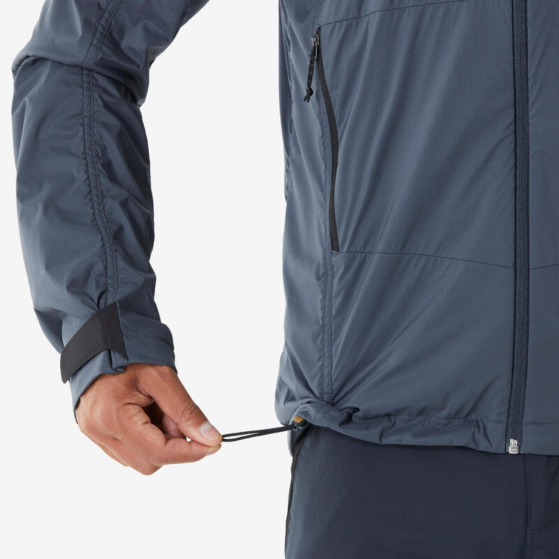 Geacă protecție de vânt Softshell trekking la munte, MT900 bărbați