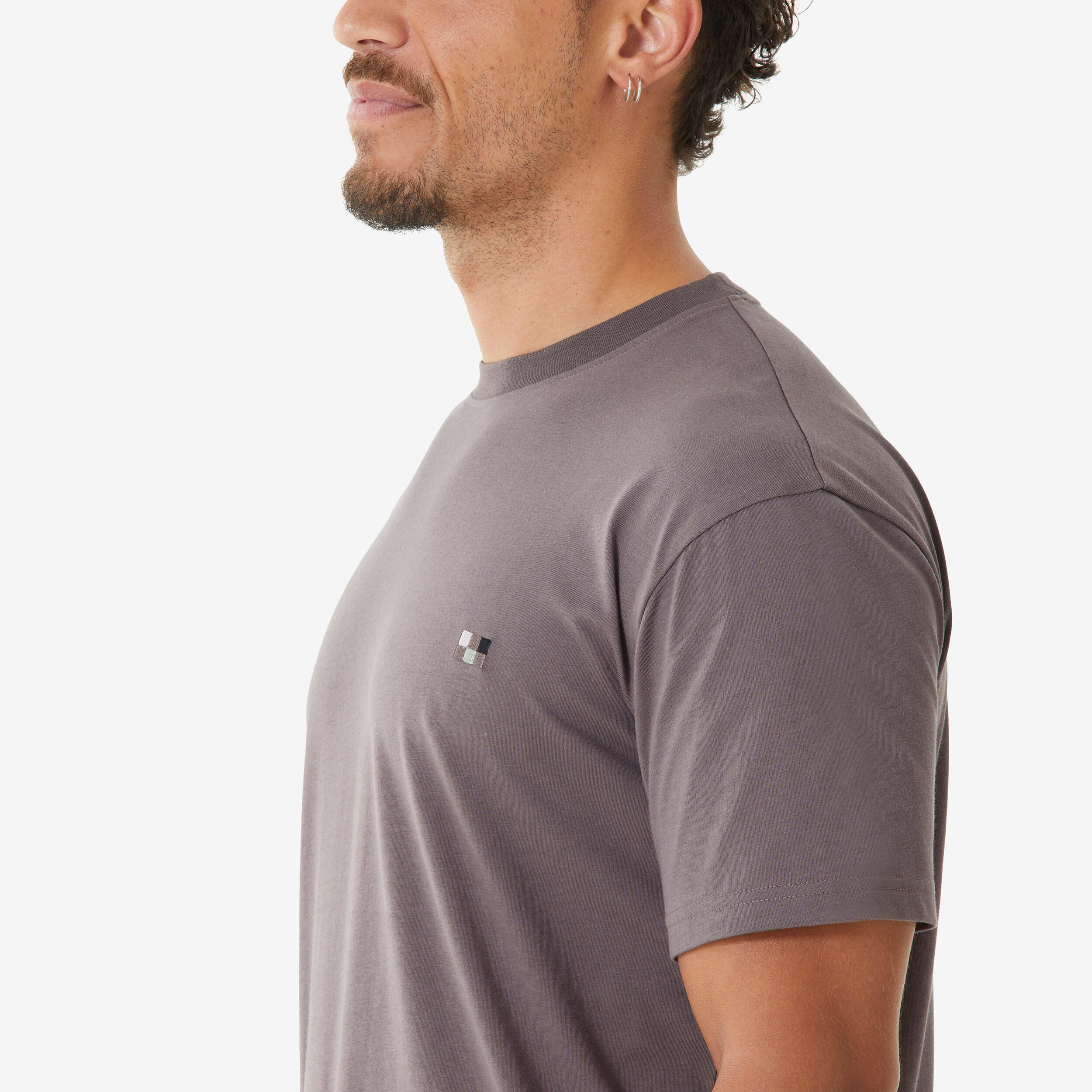 Camiseta escalada resistente, Vertika marrón  3/10