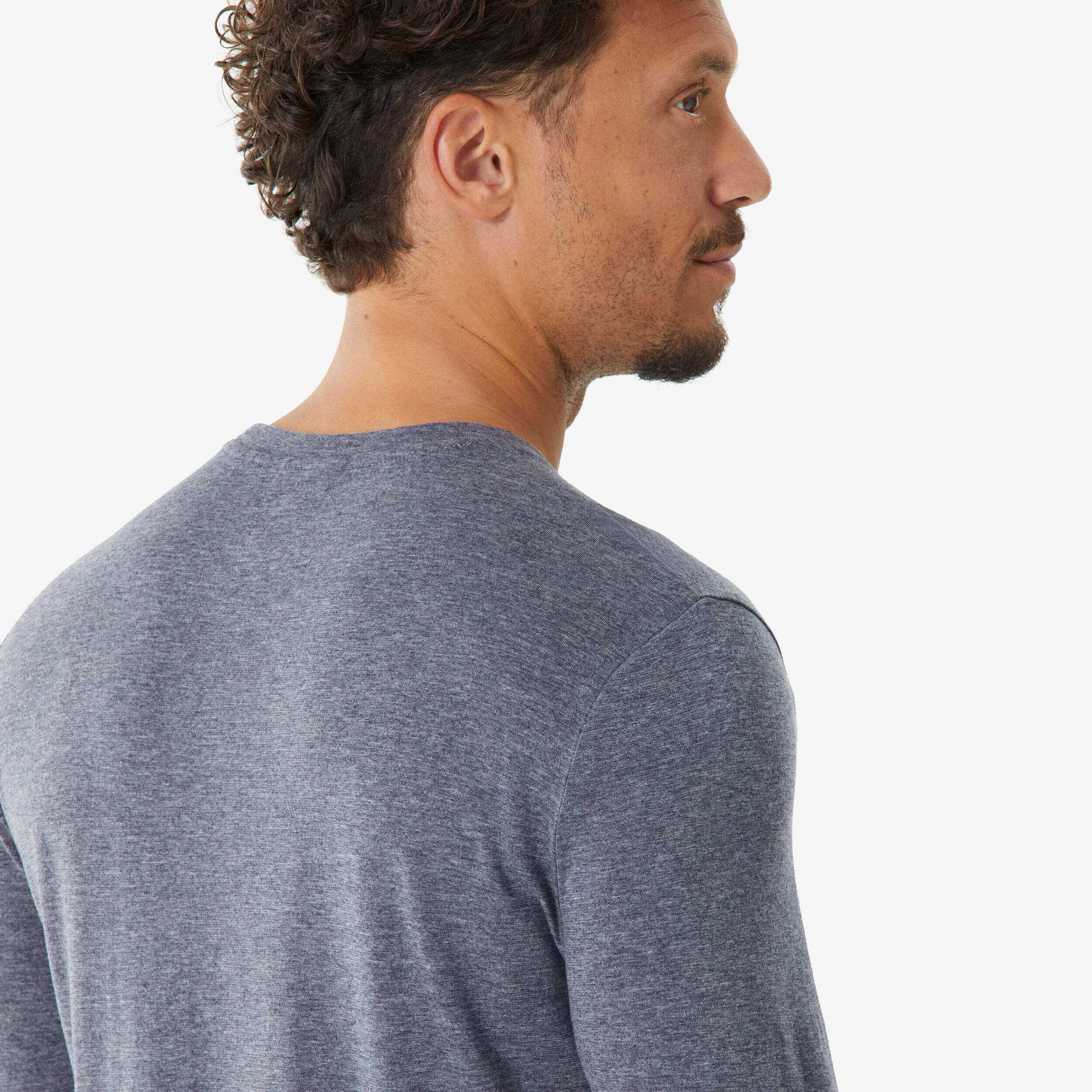 Men's 40% recycled merino wool long-sleeved T-shirt, Merino Rec Fresh -  5