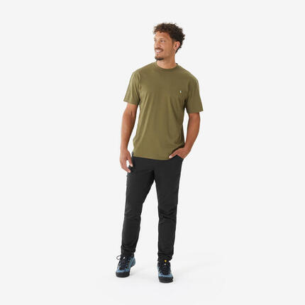 Camiseta de montaña y escalada manga corta resistente Hombre Simond Vertika