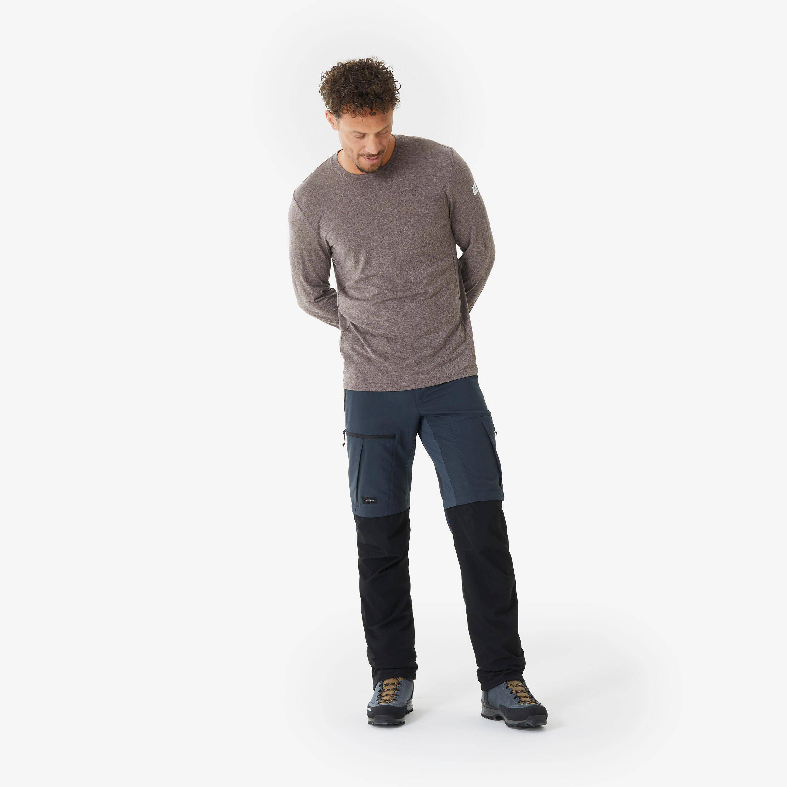 Men's 40% recycled merino wool long-sleeved T-shirt, Merino Rec Fresh -  2