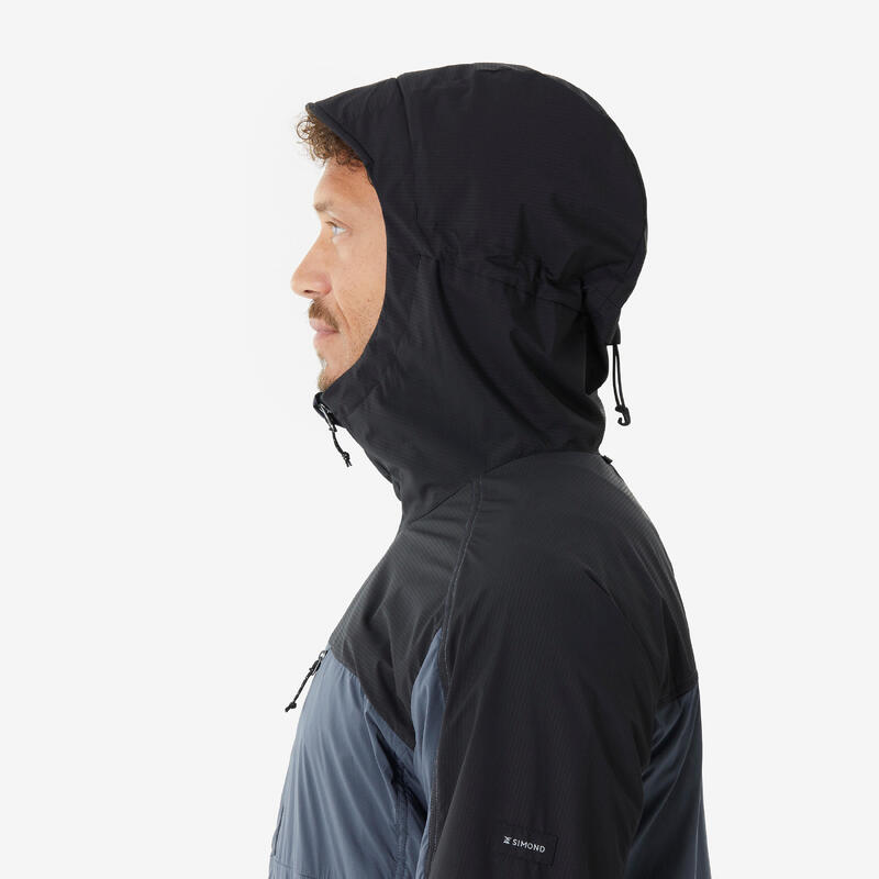 Geacă protecție de vânt Softshell trekking la munte, MT900 bărbați