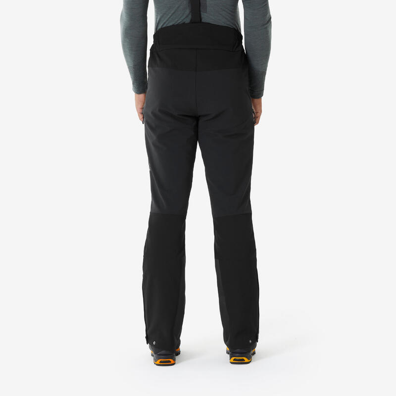Pantalon alpinism călduros, Alpinism Negru Bărbați