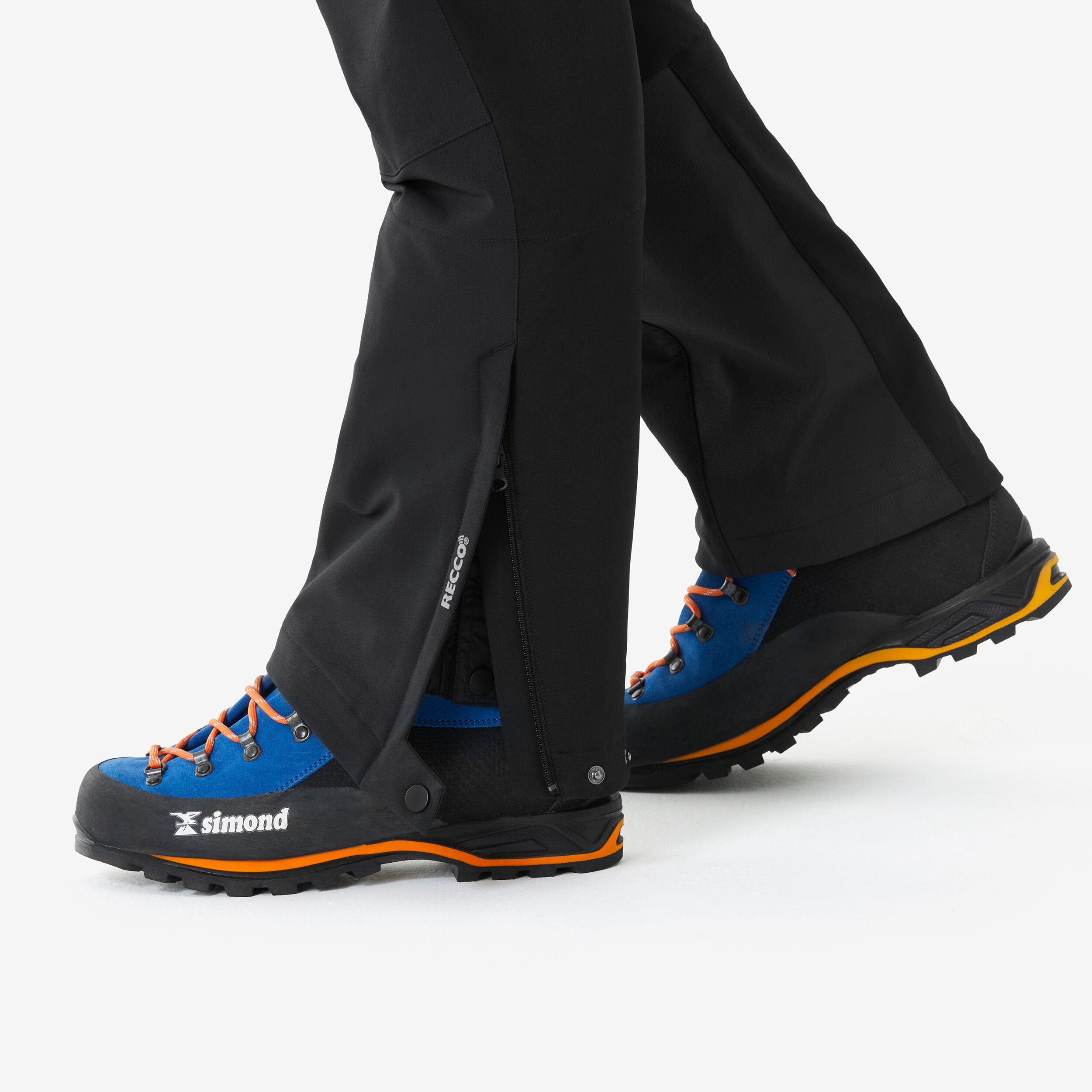 Warme Hochtourenhose Herren, Bergsteigen Schwarz 9/13
