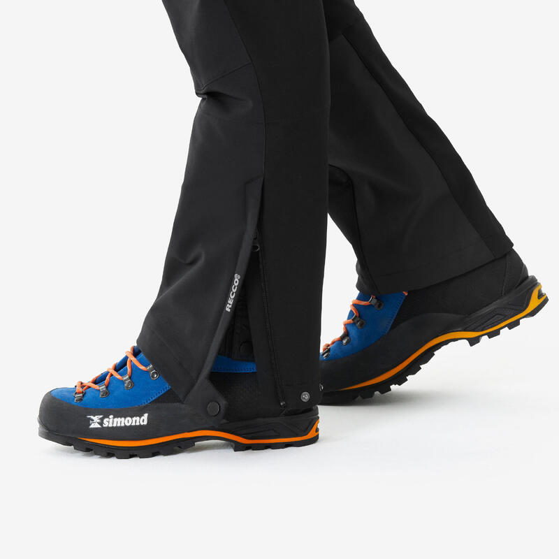 Pantalon alpinism călduros, Alpinism Negru Bărbați
