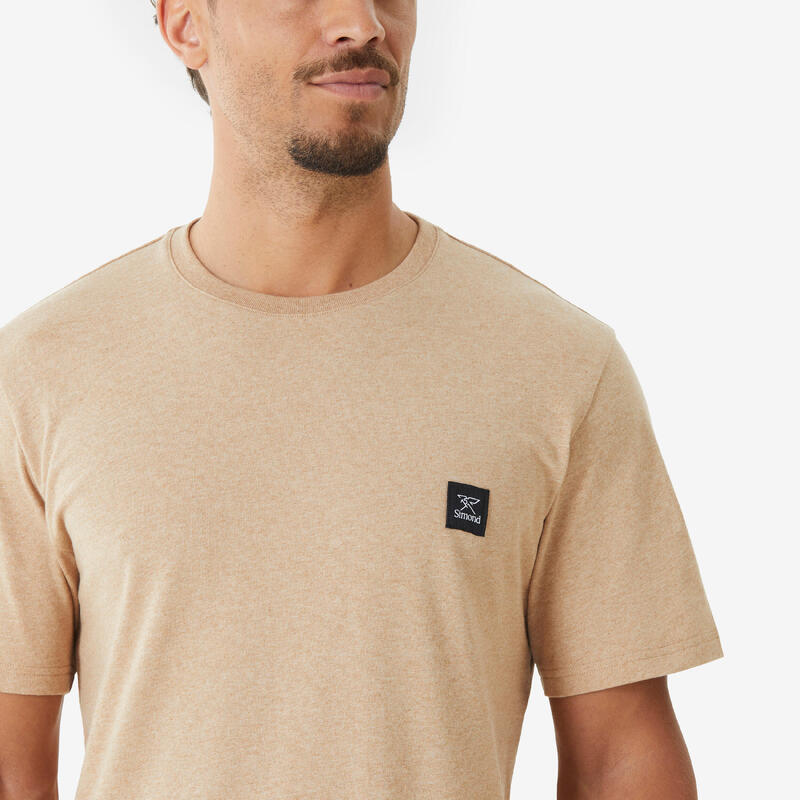 Tricou rezistent Escaladă Vertika bej Bărbați