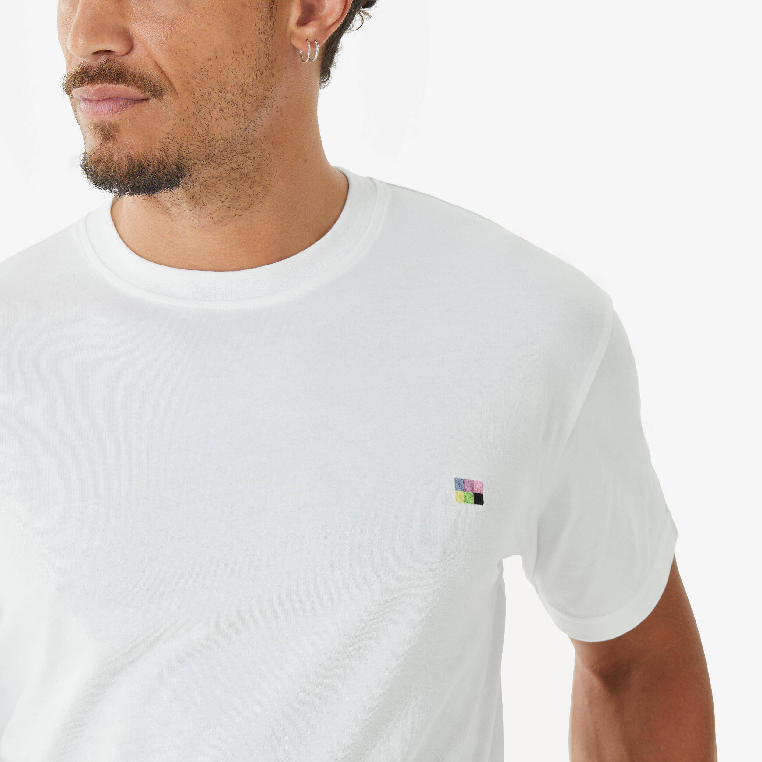 Durable climbing t-shirt, Vertika white -  4