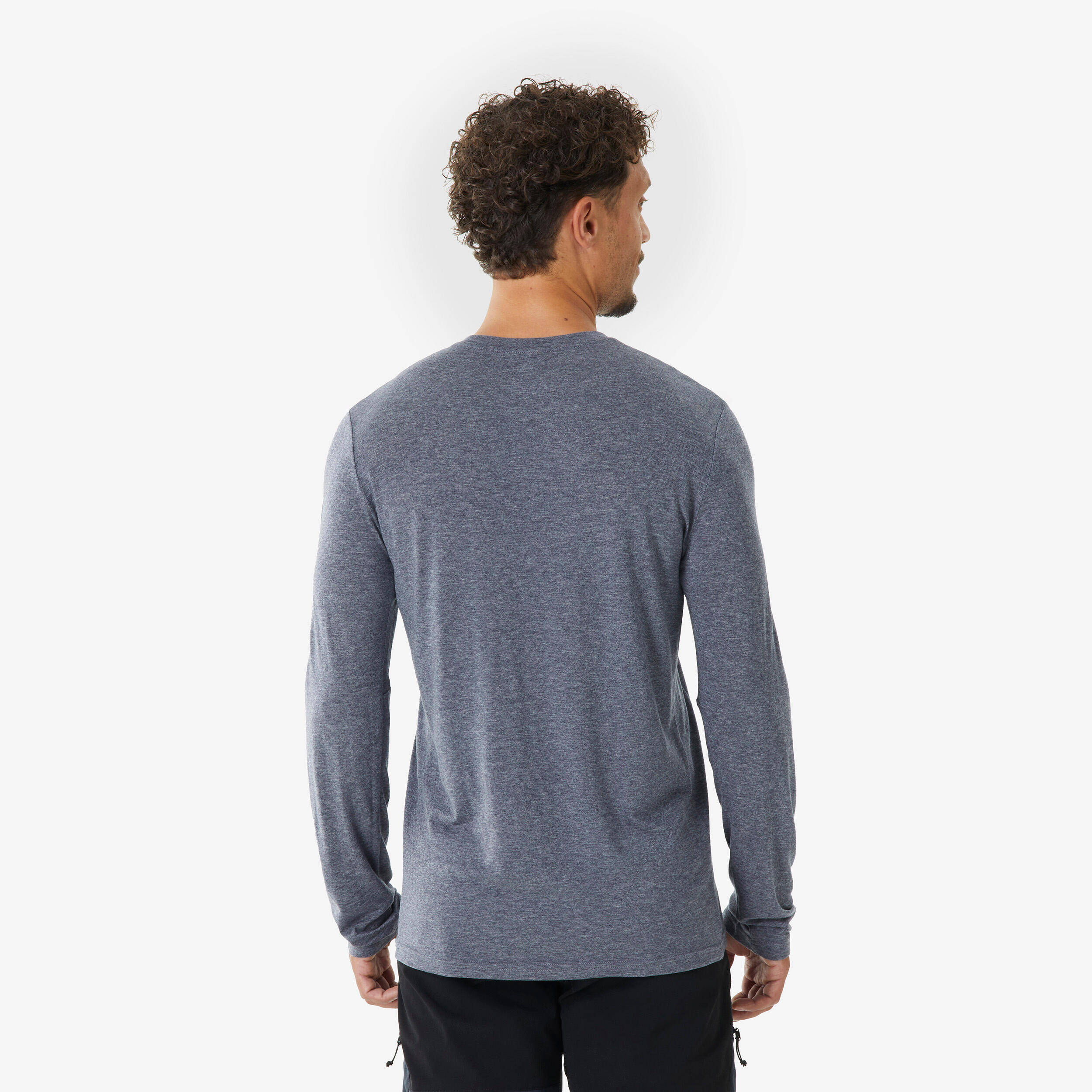 Men's 40% recycled merino wool long-sleeved T-shirt, Merino Rec Fresh -  4
