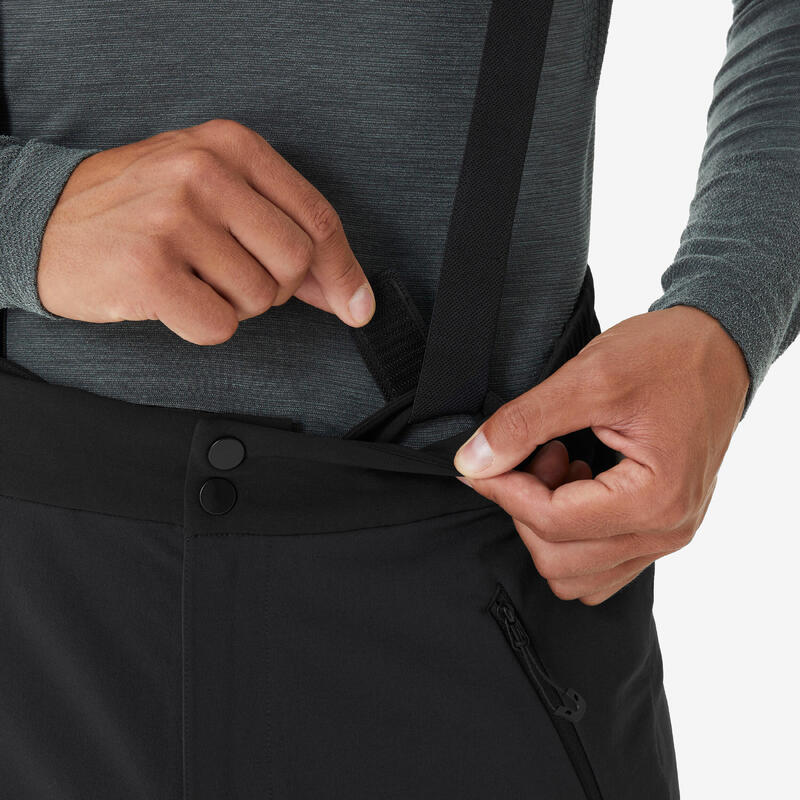 Pantalon alpinism călduros, Alpinism Negru Bărbați