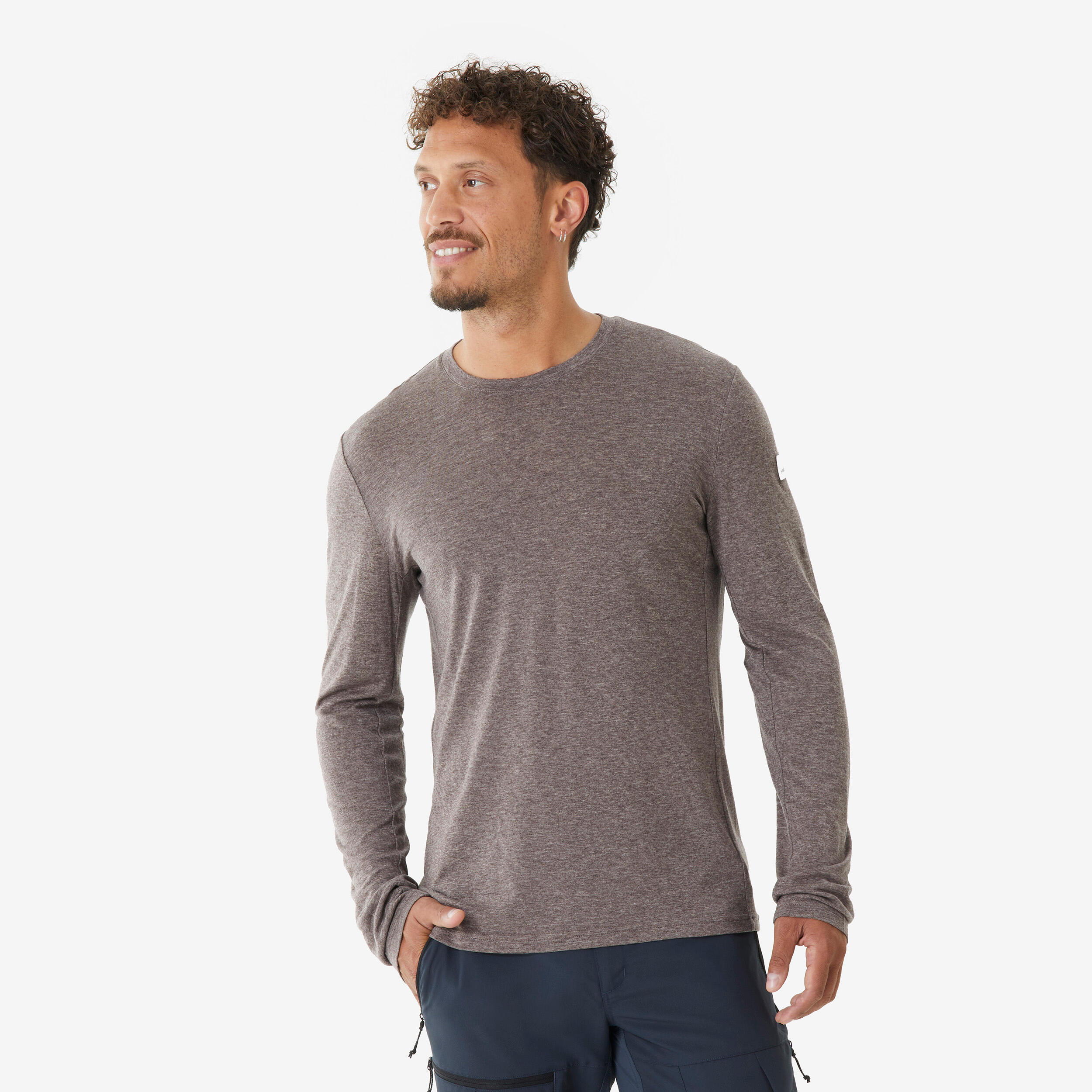 forclaz Men's 40% recycled merino wool long-sleeved T-shirt, Merino Rec Fresh-picture-20
