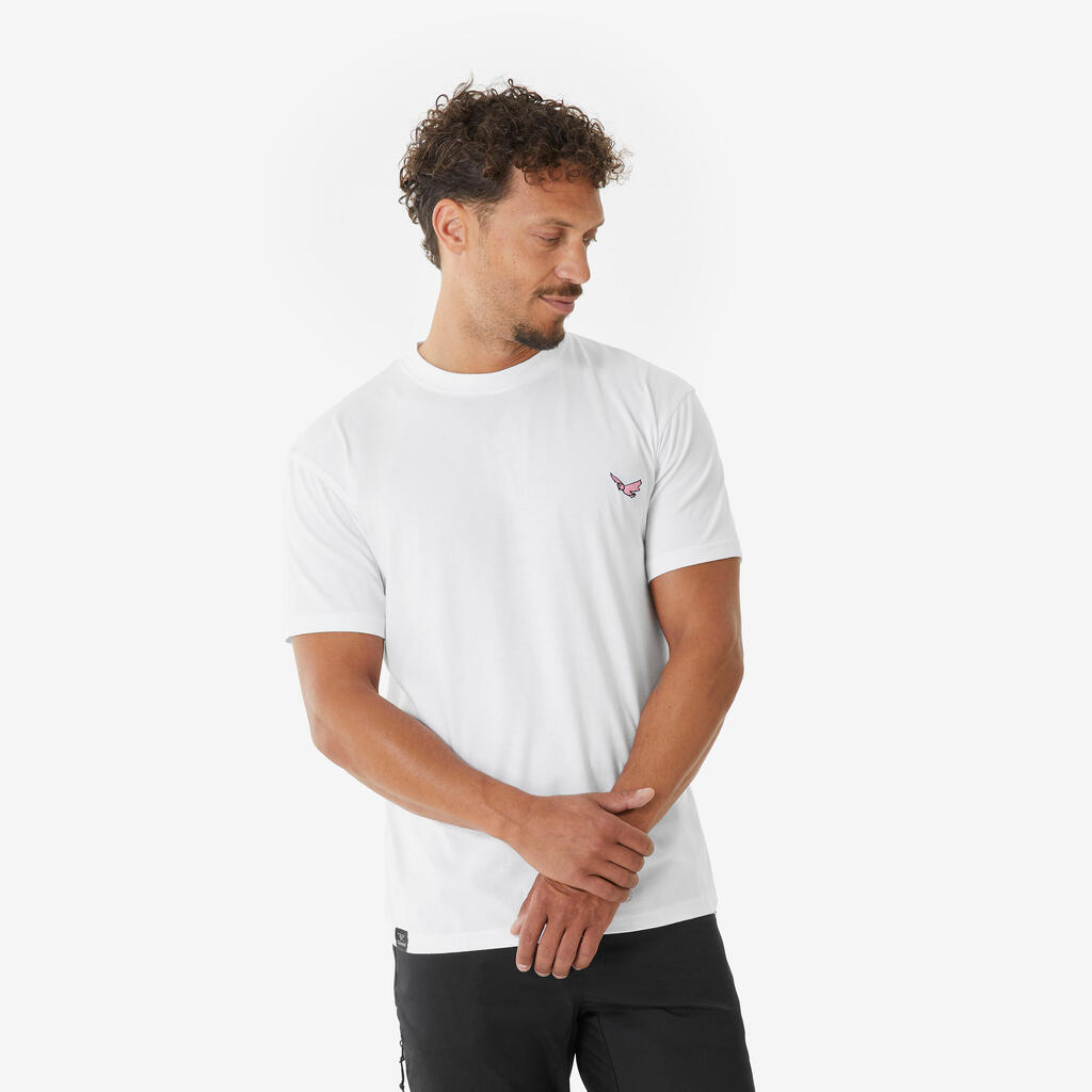 Durable climbing t-shirt, Vertika white