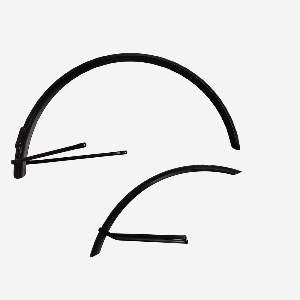 Pakovanje blatobrana (prednji i zadnji) sa stopama gume za trekking bicikle, 28"