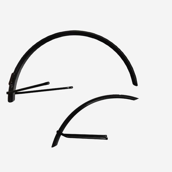 Schutzblech-Set vorne/hinten Trekkingrad 28" mit starren Streben