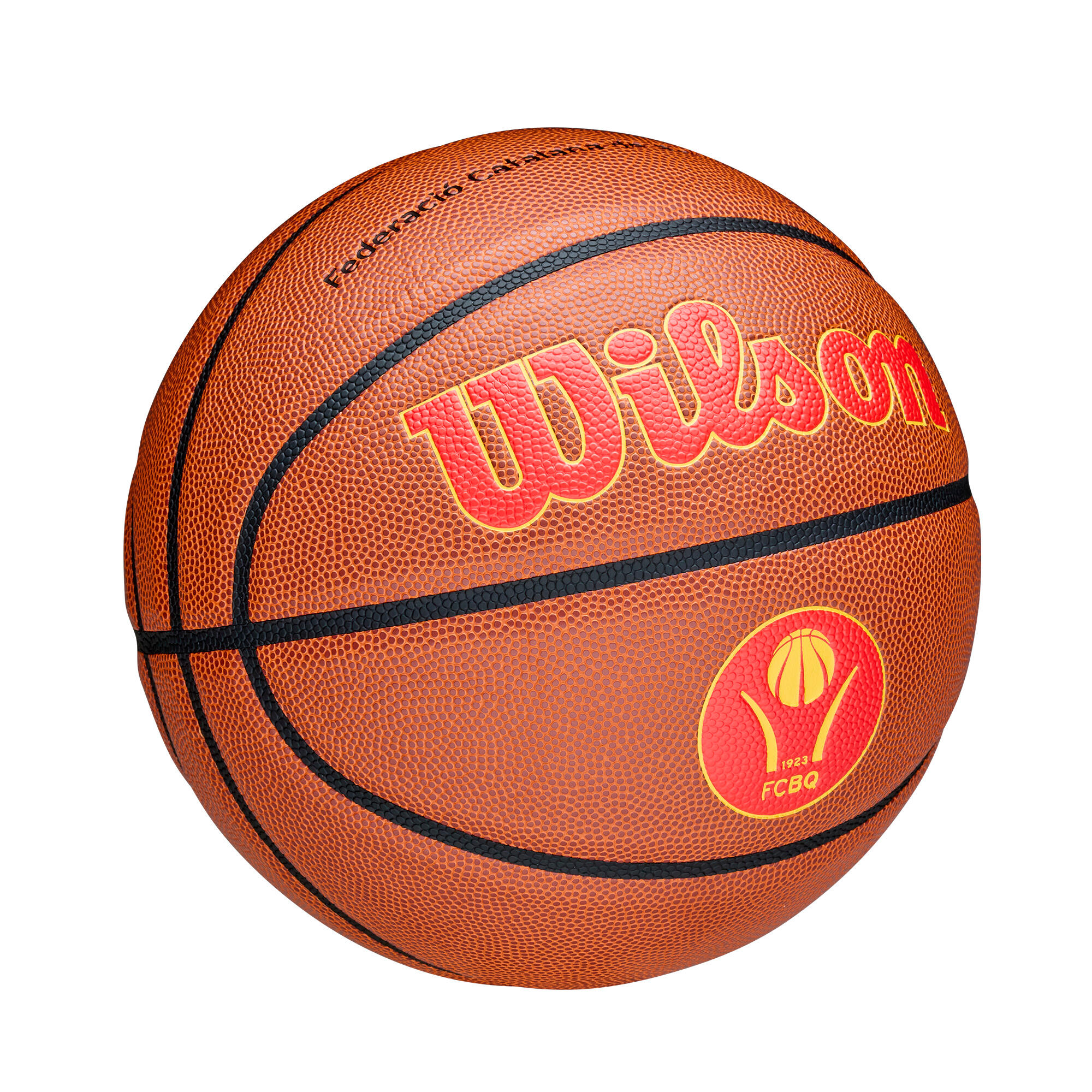 Pilota de bàsquet Wilson Reaction Pro Talla 6.Exclusiva de la Federació Catalana 2/5