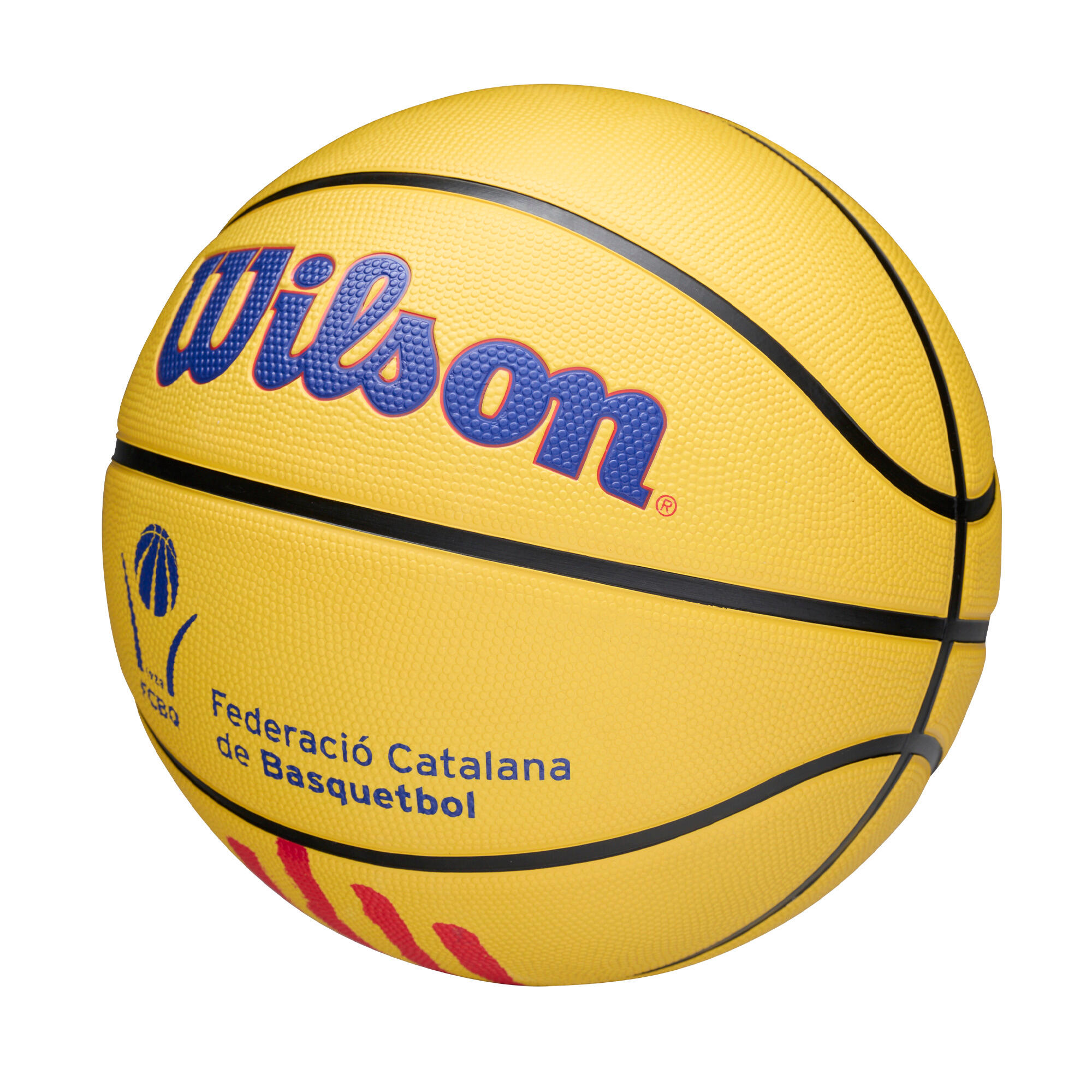 Balón baloncesto Federación Catalana de Baloncesto MVP exclusivo.Talla 5. WILSON 3/3