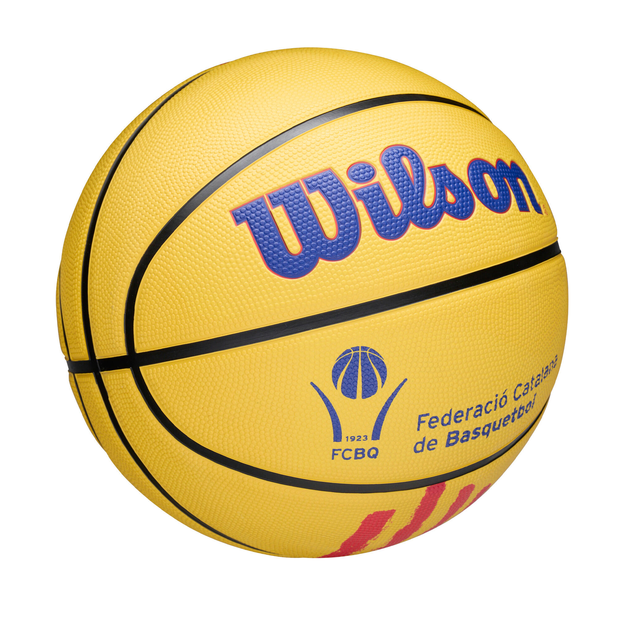 Balón baloncesto Federación Catalana de Baloncesto MVP exclusivo.Talla 5. WILSON 2/3