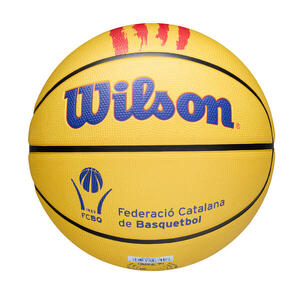 Balón baloncesto Federación Catalana de Baloncesto MVP exclusivo.Talla 7. WILSON